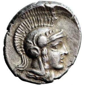 Řecko, Pisidia, Selge, trihemiobol ca. 350-300 PŘ. N. L.