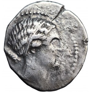 Grécko, kráľovstvo Ptolemaiovcov, Euesperides, Berenike I., didrachma po roku 272 pred Kr.