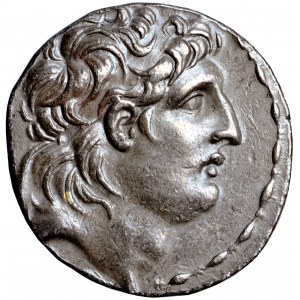 Griechenland, Syrien, Seleukidenreich, Antiochus VII Euergetes, Tetradrachme 138-129 v. Chr., Antiochia