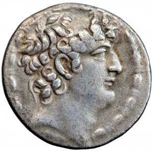 Řecko, Sýrie, Seleukidská říše, Filip I. Filadelfos, tetradrachma po 88/87 př. n. l., Antiochie