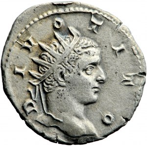 Římská říše, Titus, antoninián ražený za Trajána Decia 250-251, Řím