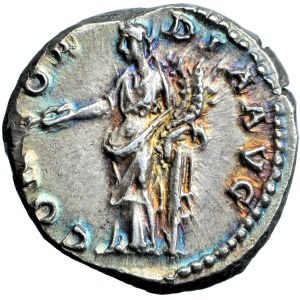 Roman Empire, Sabina, AR Denarius, AD 134-138, Rome mint