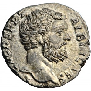 Cesarstwo Rzymskie, Klodiusz Albinus, denar 193-195, Rzym