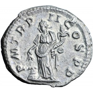 Roman Empire, Macrinus, AR Denarius, AD. 218, Rome mint