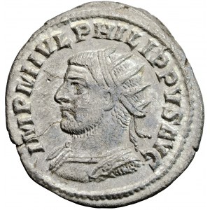Römisches Reich, Philipp der Araber, Antoninian 244, Antiochia