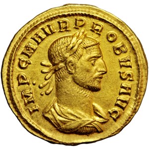 Roman Empire, Probus, AV aureus, AD 277, Cyzicus mint