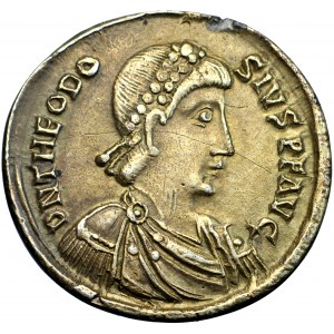 Cesarstwo Rzymskie, Teodozjusz II, solid (subaerat) 402-450, Rawenna