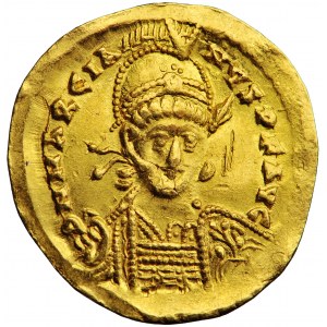 Cesarstwo Rzymskie (część wschodnia), Marcjan (450-457), solid, Konstantynopol, oficyna 5