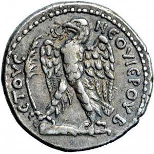 Provincia Rím, Sýria, Vespasián, tetradrachma 70-71 po Kristovi, Antiochia