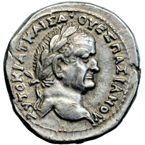 Provincia Rím, Sýria, Vespasián, tetradrachma 71-72 po Kristovi, Antiochia