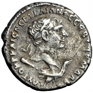 Roman Provincial, Syria, Trajan, AR tetradrachm, AD 110-111, Antioch Mint
