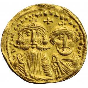 Východná (Byzantská) ríša, Heraklius I. a Heraklius Konštantín (641-668), pevná, 629-632, Konštantínopol