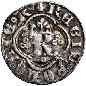 Polen, Kasimir der Große, Rotes Ruthenien, Ruthenischer Pfennig (groszyk), Lemberg, ca. 1360-1370