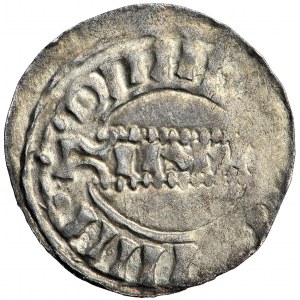 Deutschland (heute Niederlande), Friesland, Nachahmung eines Denars von Bruno III., um 1100.