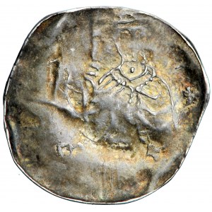 Niemcy (dziś Francja), opactwo Selz (Alzacja), denar, ok. 1180