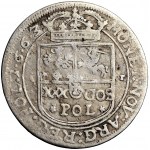 Poland, John Casimir, The Crown of Poland, złoty (tymf) 1663 with legend error, Leopol (L’viv) mint
