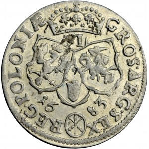 Poland, John III, The Crown of Poland, szóstak (sextuple groschen) 1683, Bydgoszcz mint
