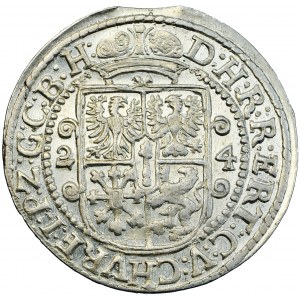 Ducal Prussia, George William, ort 1624, Koenigsberg mint