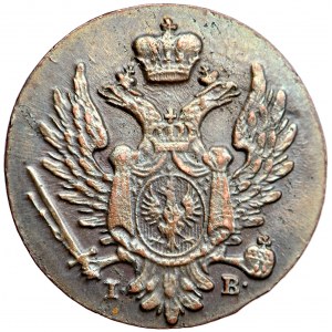 ‘Congress’ Kingdom of Poland, Alexander I of Russia, groschen ‘of home copper’ (z miedzi kraiowey) 1822, Warsaw mint, mintmaster Jakub Benik
