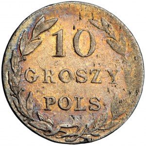 ‘Congress’ Kingdom of Poland, Nicholas I of Russia, 10 groschen 1828, Warsaw mint, mintmaster Fryderyk Hunger