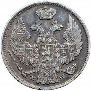 Poland, territory annexed by Russia, 15 kopeks = 1 złoty 1837, Warsaw mint