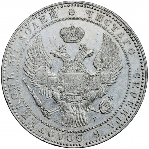 Poland, territory annexed by Russia, 1½ rouble = 10 zlotys 1835, St. Petersbourg, mintmaster Nikolai Grachev