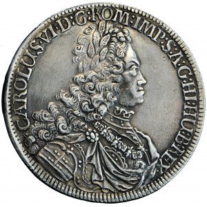 Tyrol, Charles VI, taler 1734, Hall mint