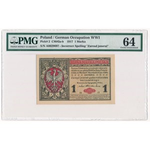 1 marka 1916 Jenerał -A- PMG 64