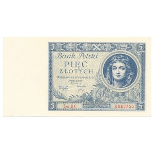 5 złotych 1930 Ser.BX. 