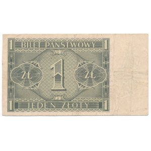 1 złoty 1938 -H- Chrobry 