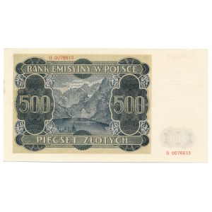 500 złotych 1940 -B- 