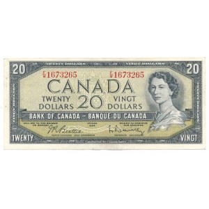 Kanada 20 dolarów 1954 