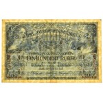 Poznań 100 rubli 1916 num. 6 cyfrowa PMG 55 EPQ