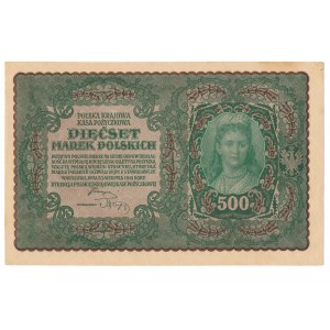 500 marek 1919 II Serja T 