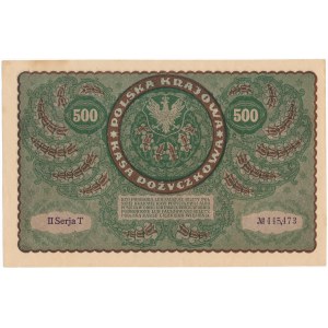 500 marek 1919 II Serja T 