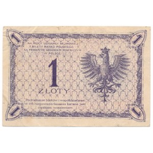 1 złoty 1919 S.40 E niezły