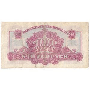 100 złotych 1944 aA - skrajnie rzadka odmiana