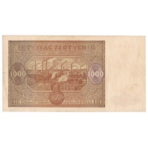 1000 złotych 1946 A. - rzadka odmiana