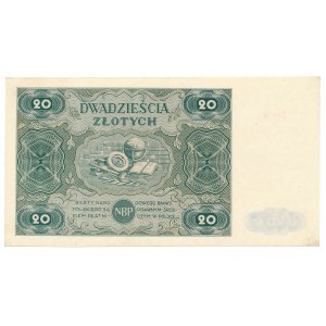 20 złotych 1947 -B- 