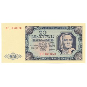 20 złotych 1948 KE