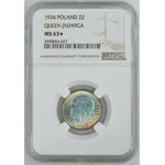 2 złote 1934 NGC MS63★