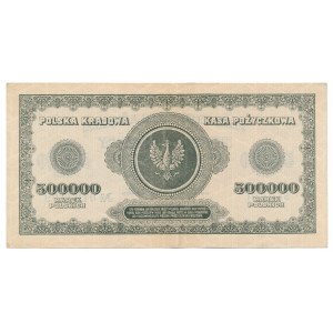 500 000 marek 1923 Serja BI 7 cyfr - b.rzadka odmiana