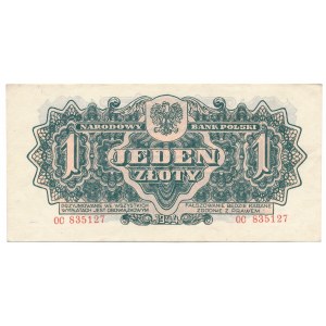 1 złoty 1944 obowiązkowym 