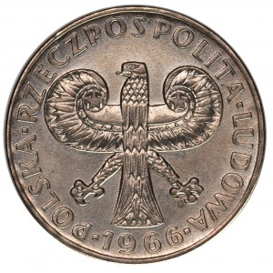 10 złotych 1966 Mała kolumna