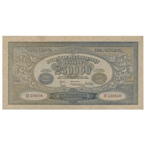 250.000 marek 1923 -CF- num. wąska rzadsza