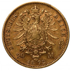 Niemcy - Prusy 20 marek 1872 A Berlin