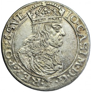 Poland, John Casimir, the Crown, szóstak (sextuple groschen) 1659, Cracow mint