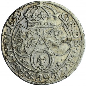 Poland, John Casimir, the Crown, szóstak (sextuple groschen) 1659, Cracow mint