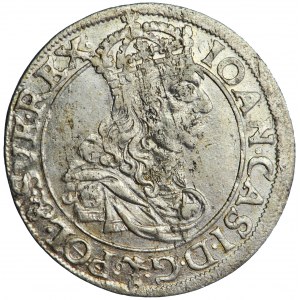 Poland, John Casimir, the Crown, szóstak (sextuple groschen) 1661, Cracow mint