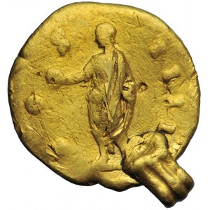 Antoninus Pius, aureus, Rím, 152-153